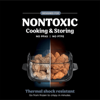 Sakerplus 4-in-1 Glass Air Fryer System