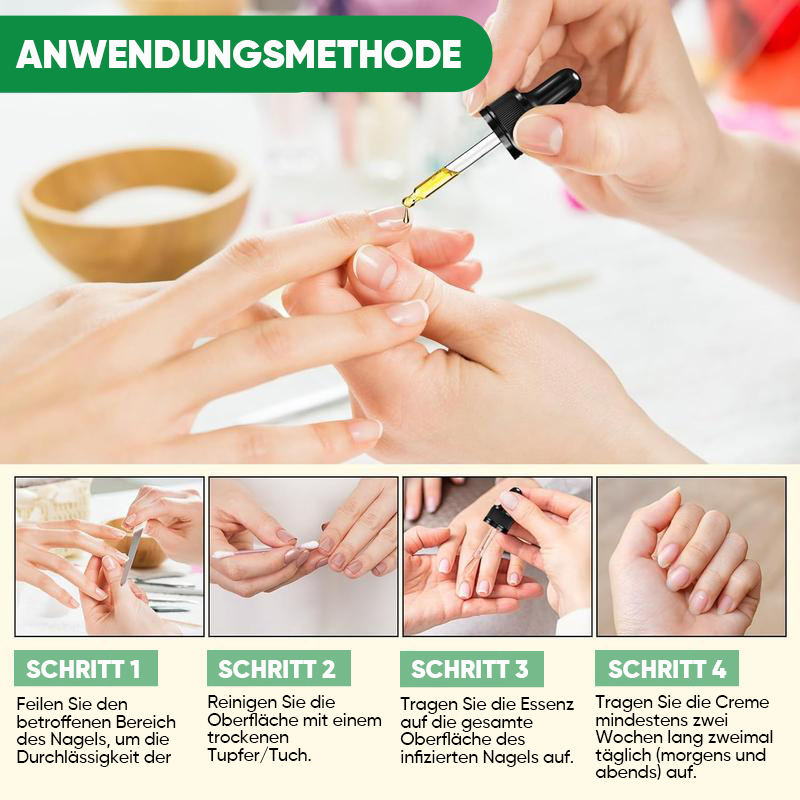 Ingwer-Nagelbehandlung