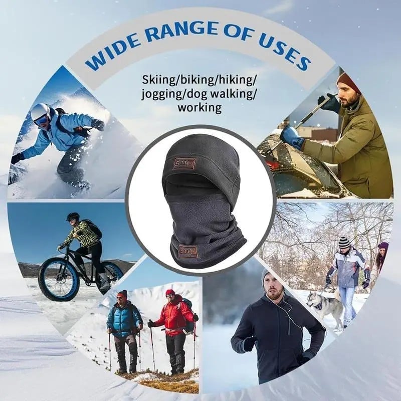 Sakerplus Windproof Neck-Guard Face Mask Cap