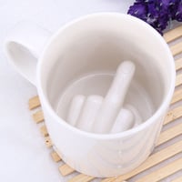Coppetta per dito medio in ceramica personalizzata