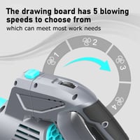 Handheld High Speed Leaf Blower