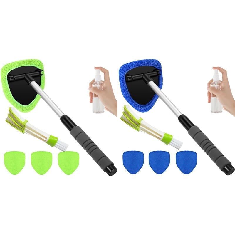 Automotive Glass Cleaning and Defogging Brush
