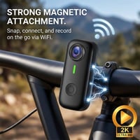 Sakerplus® 2K Mini Wearable Body Camera