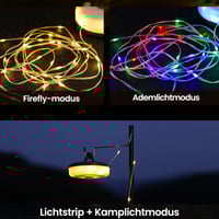 ⭐Outdoor waterdichte draagbare opbergbare lichtslinger