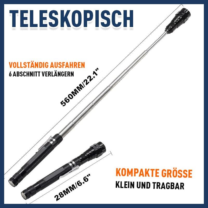 Teleskop Magnetic Pickup Taschenlampe