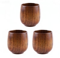 Charred Jujube Wood Cups
