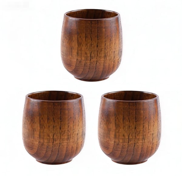Charred Jujube Wood Cups