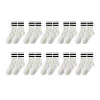 Gestreifte Retro-Socken