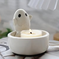 Søt spøkelseslysestake