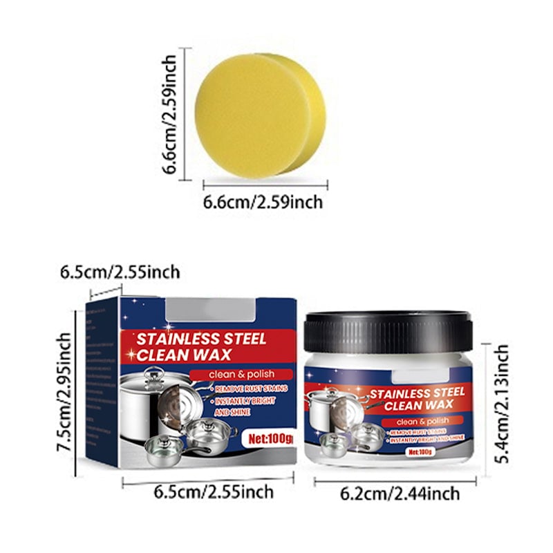 Stainless Steel Cleaning Paste