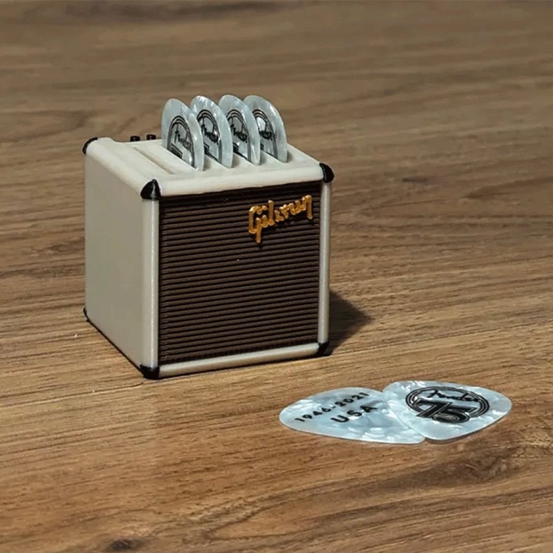 Mini Gitarrenverstärker Plektrum-Halter