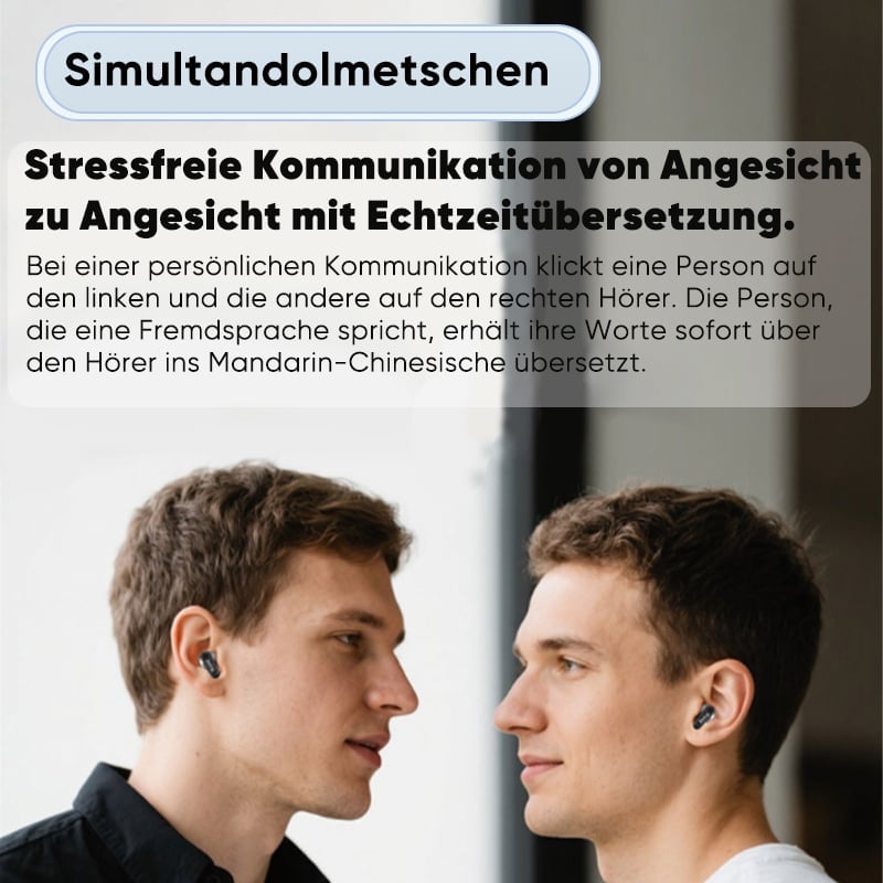 Kopfhörer mit Farbbildschirm und Geräuschunterdrückung