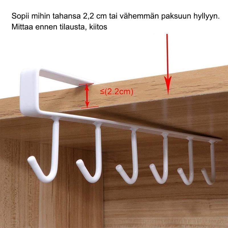 Ripustusteline kaapin alle