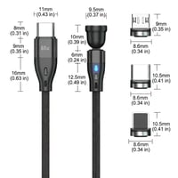 Magnetisches Schnellladekabel 3-in-1