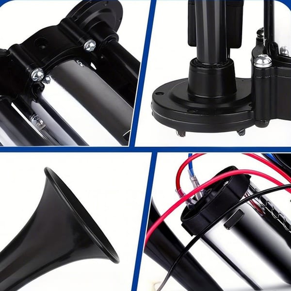 600DB Dual-Tone Metal Car Horn