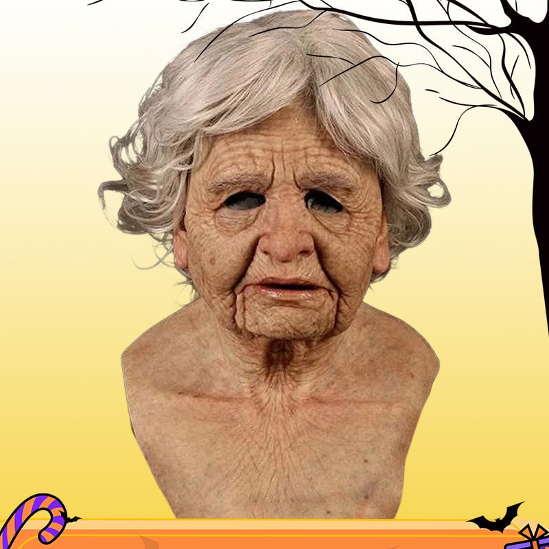 Hyperrealistische hautsichere Maske