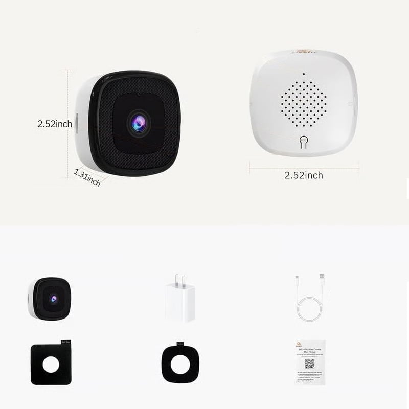 Intelligente HD-stick bewakingscamera met spraakfunctie