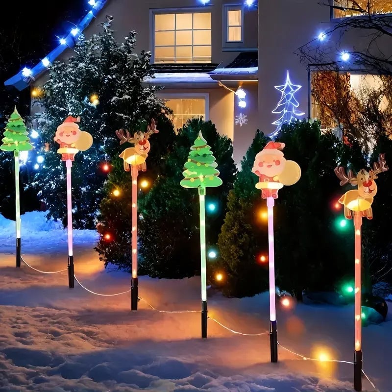 Solar-Powered Christmas Atmosphere Lights