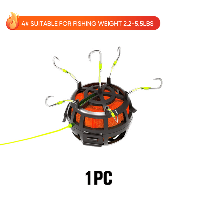 Reverse Bottom Bait Cage Fishing Hook