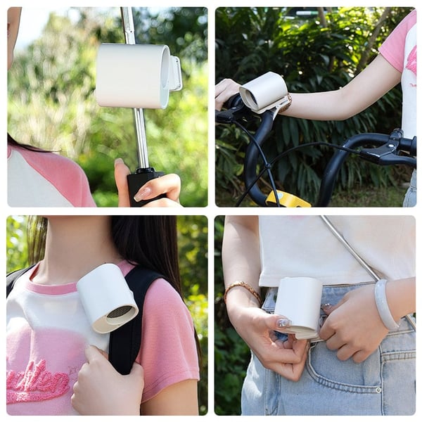 Outdoor clip waist fan