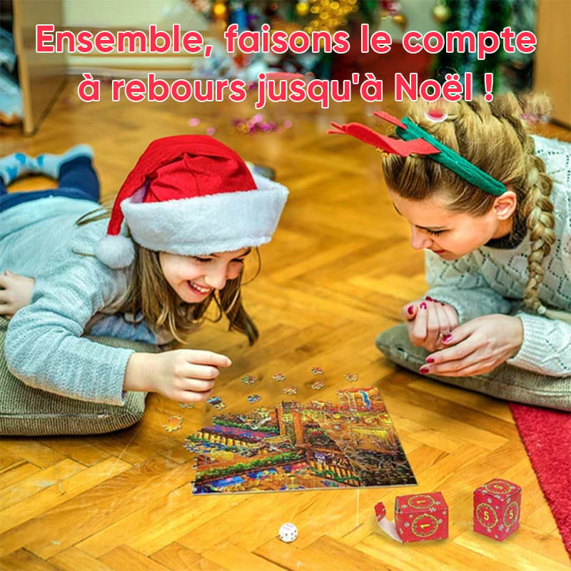 Calendrier de l'Avent 2024 Puzzles de Noël