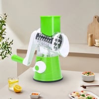 Sale - 3 in 1 Rotary Cheese Grater Vegetable Slicer