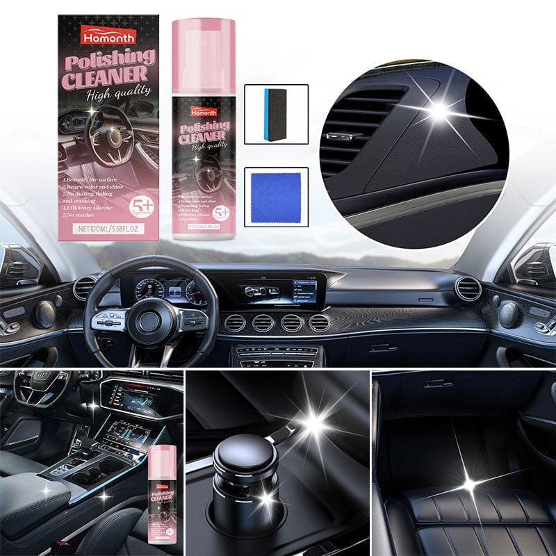 Reinigungs- und Poliermittel zur Autoinnenrenovierung