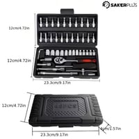Sakerplus® Socket Wrench Set for Automotive Repair