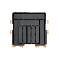 Sakerplus® Expandable Adjustable Kitchen Utensil Organizer Tray