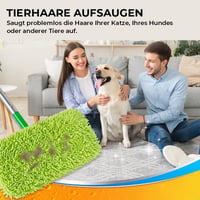 Ersatz-Wischbezüge aus Chenille für die Bodenreinigung
