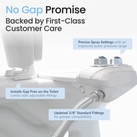 Aless™ Smart Toilet Seat with Nozzle Washer
