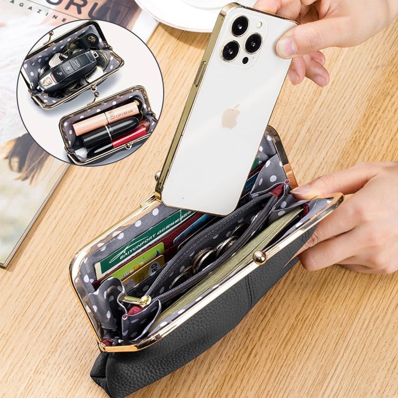 Leather Wallet with Large Capacity