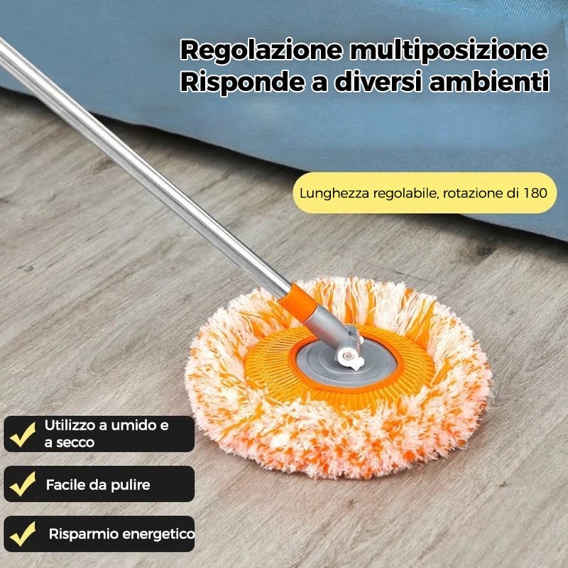 Scopa telescopica per la rimozione della polvere