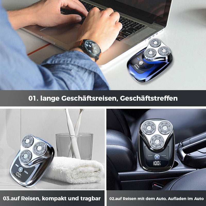 Elektrisches 3-in-1-Bartmesser für Männer