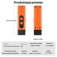Ultraschall-Hundeabwehr