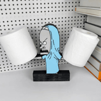 Cartoon Style Toilet Paper Holder