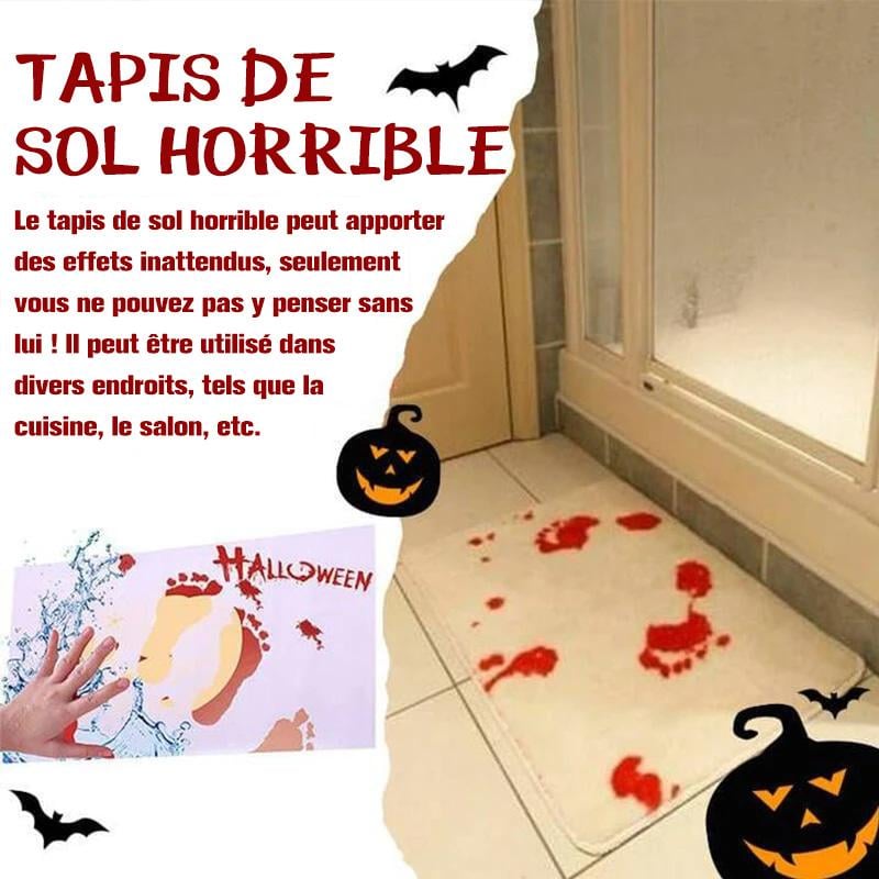 【🎃Promotion De Halloween En Avance🎃】 Tapis De Sol Horrible