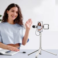 Multi-Functional 2-in-1 Magnetic & Clamp Selfie Stick Tripod