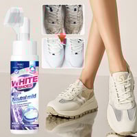 🤍Foam No-Rinse Cleaner — Instantly Brightens & Whitens Shoes