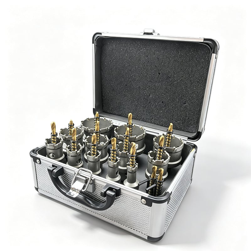 Sakerplus® Carbide Hole Saw Kit 12 Piece
