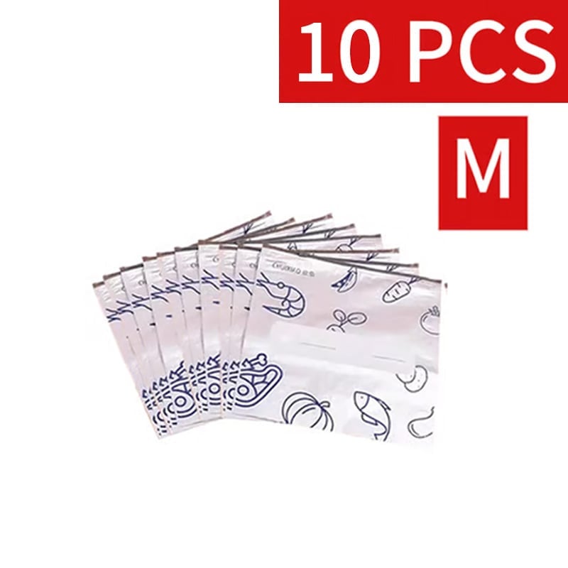Aluminum Foil Antibacterial Sealing Bag (10 pcs)