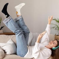 Cute Cat Socks with Balls