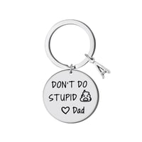 SANK®Don't Do Stupid Things Keychain