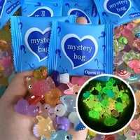 Mini-Tierfiguren, die im Dunkeln leuchten – Überraschungsbeutel