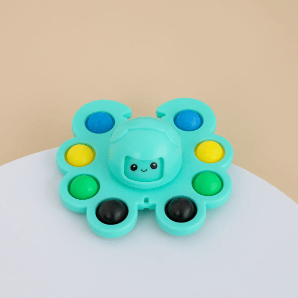 Octopus Push Pop Bubble Fidget Speelgoed Spinner