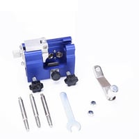 Blue,Chainsaw Chain Sharpener(With Pawl×3)