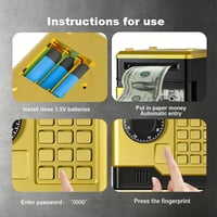 Smart Electronic Money Box for Kids