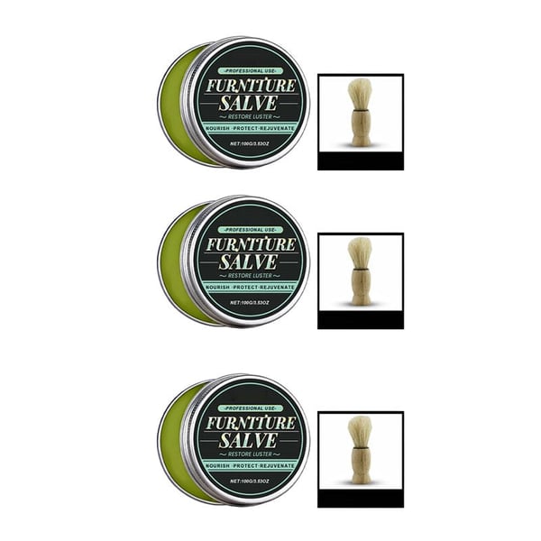 Furniture Salve for Leather - Polisher, Moisturizer, and Restorer for Couches and Furniture