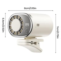 360° Rotating Semi-Cooling Clip Fan