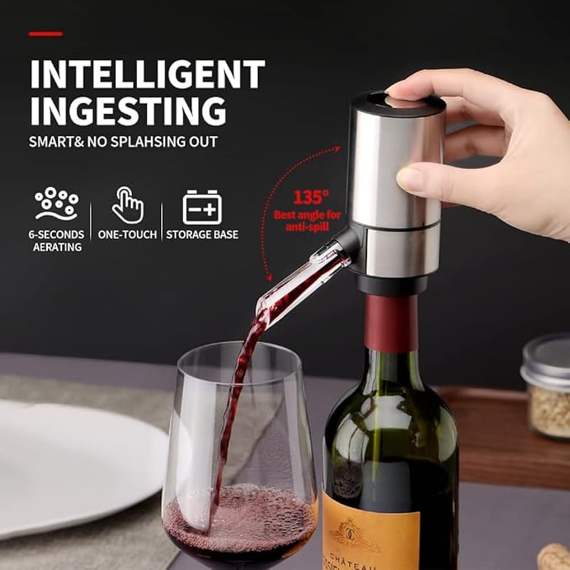Electric Wine Aerator Pourer Decanter